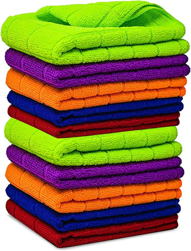 Ultra Absorbent Odor Free 12inch X 12inch Microfiber Kitchen Cleaning Cloth  Thick Dish Rags Waffle Weave Washcloths Dish Cloths - China Microfiber Dish  Cloth and Microfiber Glass Cloth price