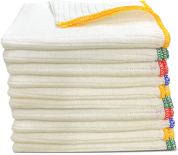 100% Ring Spun Kitchen Towels Rugged Grey Pack of 6 -15 x 25 Inches, Cotton  Super Absorbent and Soft Dish Towels, Tea Towels and Bar Towels