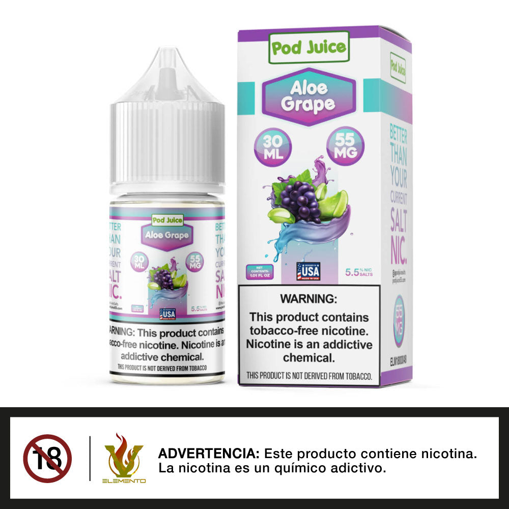 Liquido Aloe Grape (Aloe) - Salt Nicotine