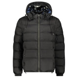 Burberry 'Basford' Detachable Sleeve Hooded Down Jacket Black |  chancefashionco