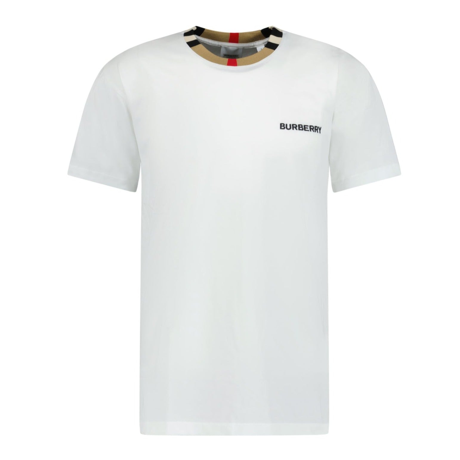 Burberry 'Jayson' Check T-Shirt White - chancefashionco product image