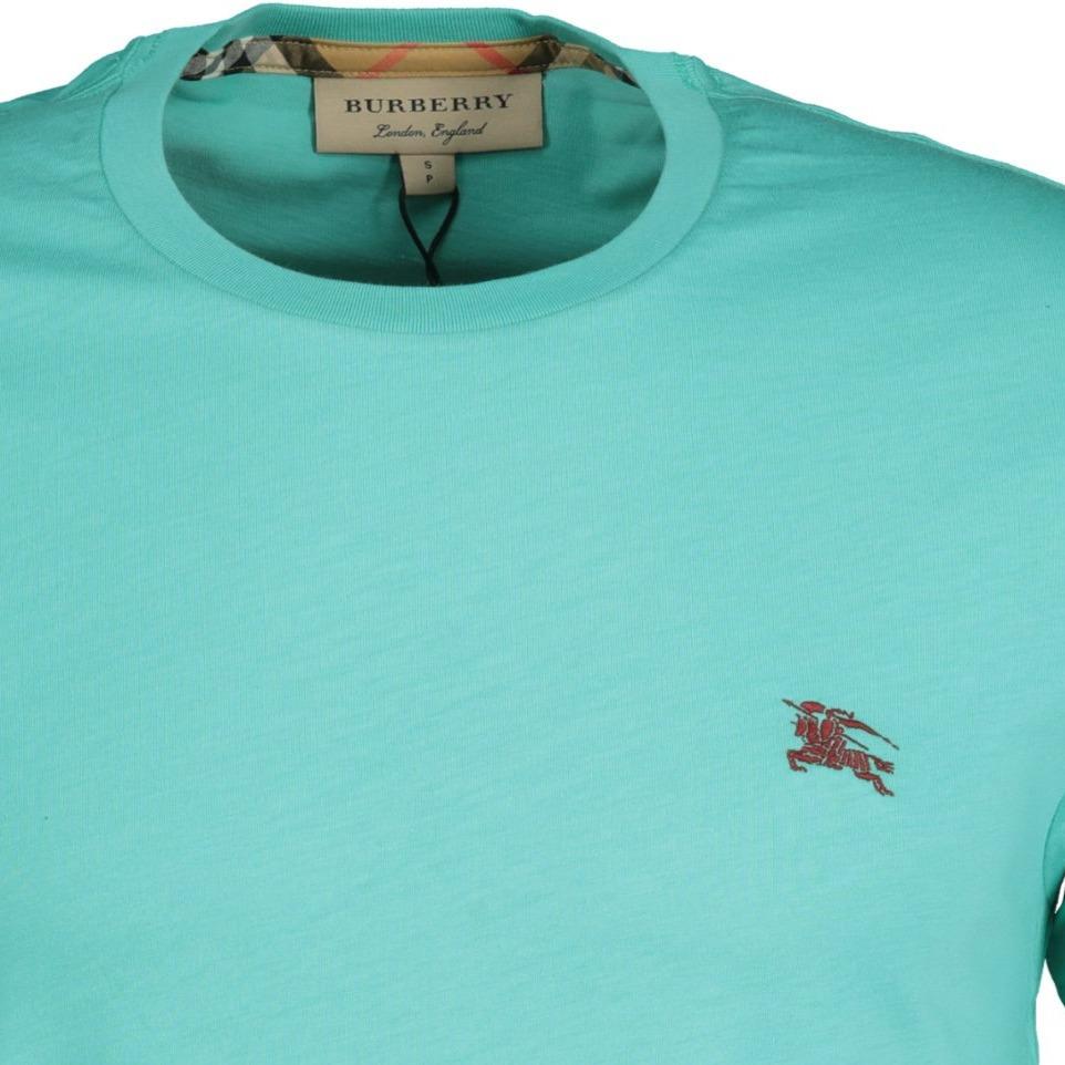Burberry Joeforth Logo T-Shirt Turquoise | chancefashionco