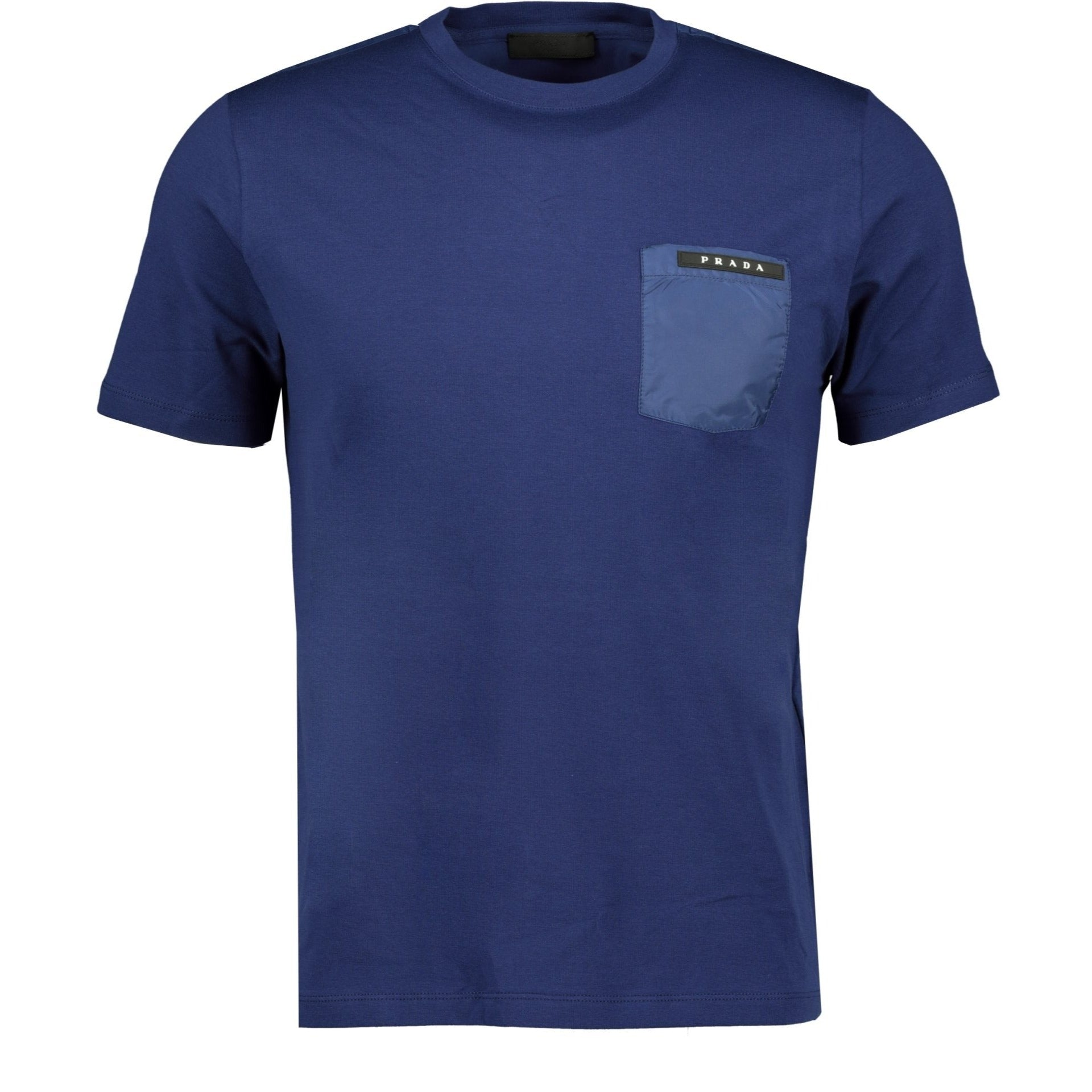 Prada Nylon Pocket T-Shirt Dark Blue | chancefashionco