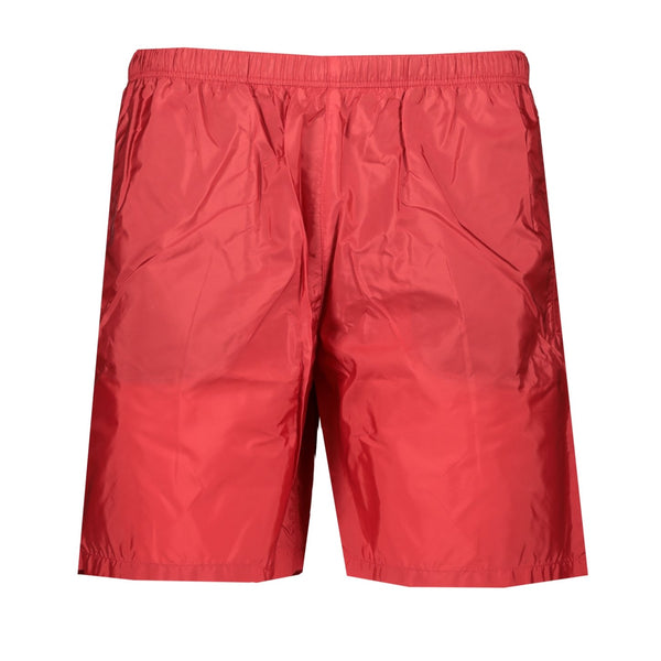 Prada Swim Shorts Red Nylon Long | chancefashionco