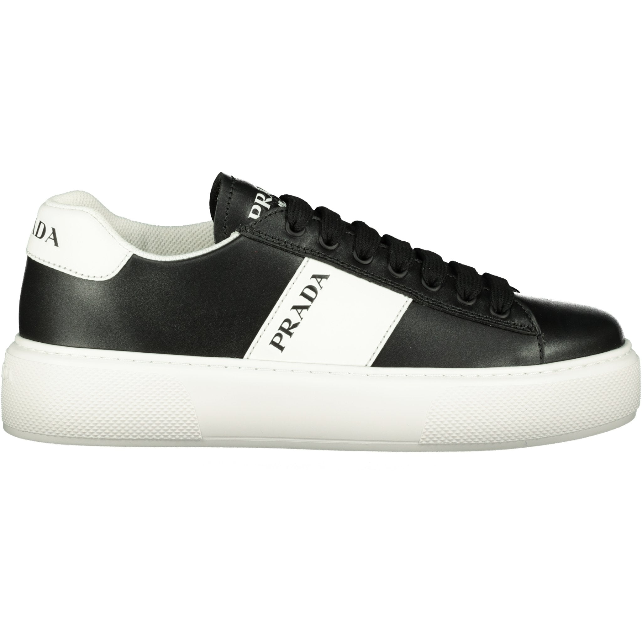 Prada Thick Sole Black Trainers | chancefashionco