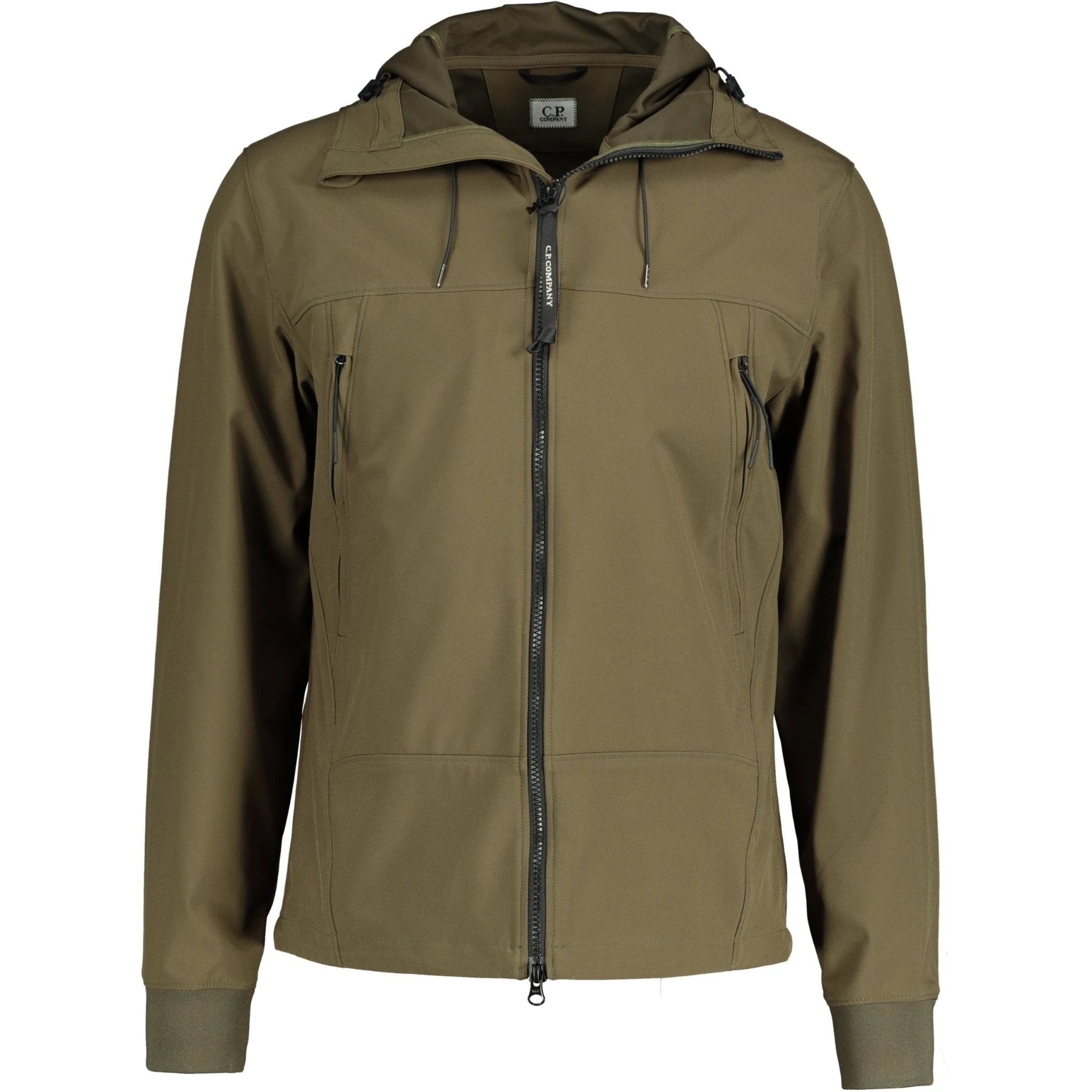 CP Company Shell Goggle Jacket Khaki | chancefashionco