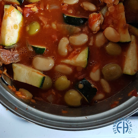 Spanish Vegan Butter Bean Casserole 