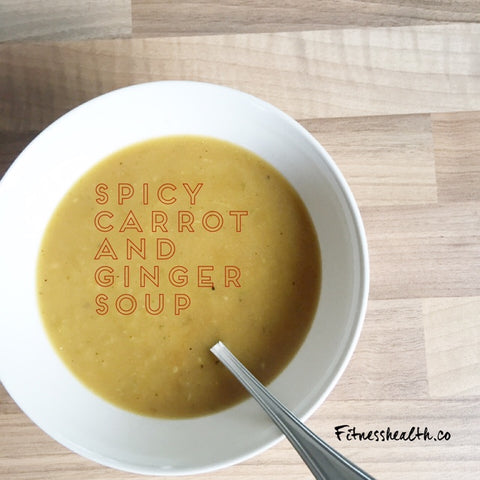 Spicy Carrot and ginger soup
