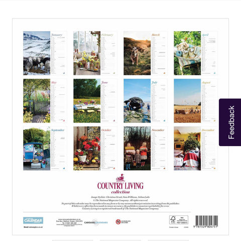 country living calendar