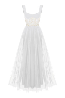 rasario white dress