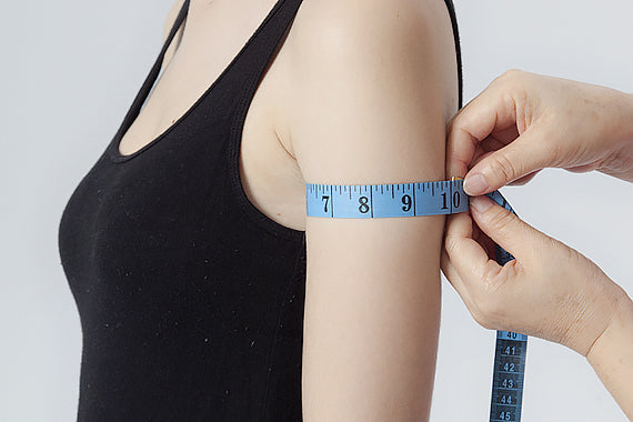 how to measure upper arm-viniodress