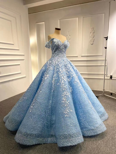 Light Blue Sweet 16 Dress Vintage Quinceanera Dress 66601 viniodress ...