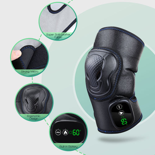 Heated Knee Brace Wrap With Massage,vibration Knee Massager With Heating  Pad For Knee,heated Knee Pad For Stress Relief $27 - Wholesale China Heated  Knee Pad at Factory Prices from Shenzhen OSTO Medical