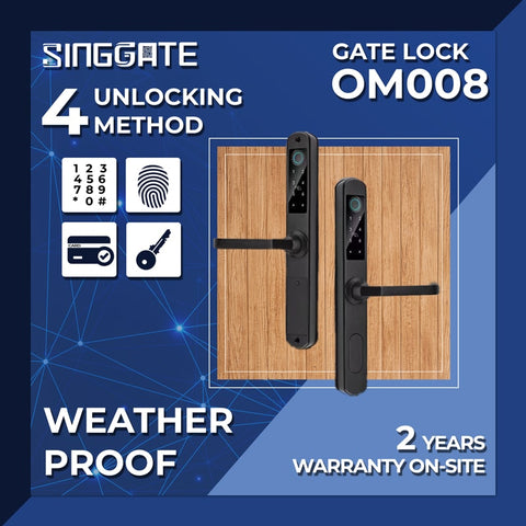 Singgate Digital Lock Outdoor Metal Gate Lock OM008 Weather Proof Water Proof