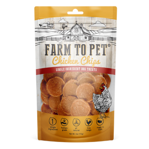 Farm To Pet Chicken Chips Dog Treats - Mutts  Co product image