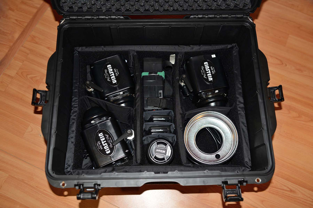 Nanuk 960 protective case for Einstein Strobes