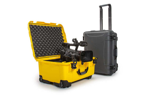 Nanuk 950 en jaune pour équipement vidéo