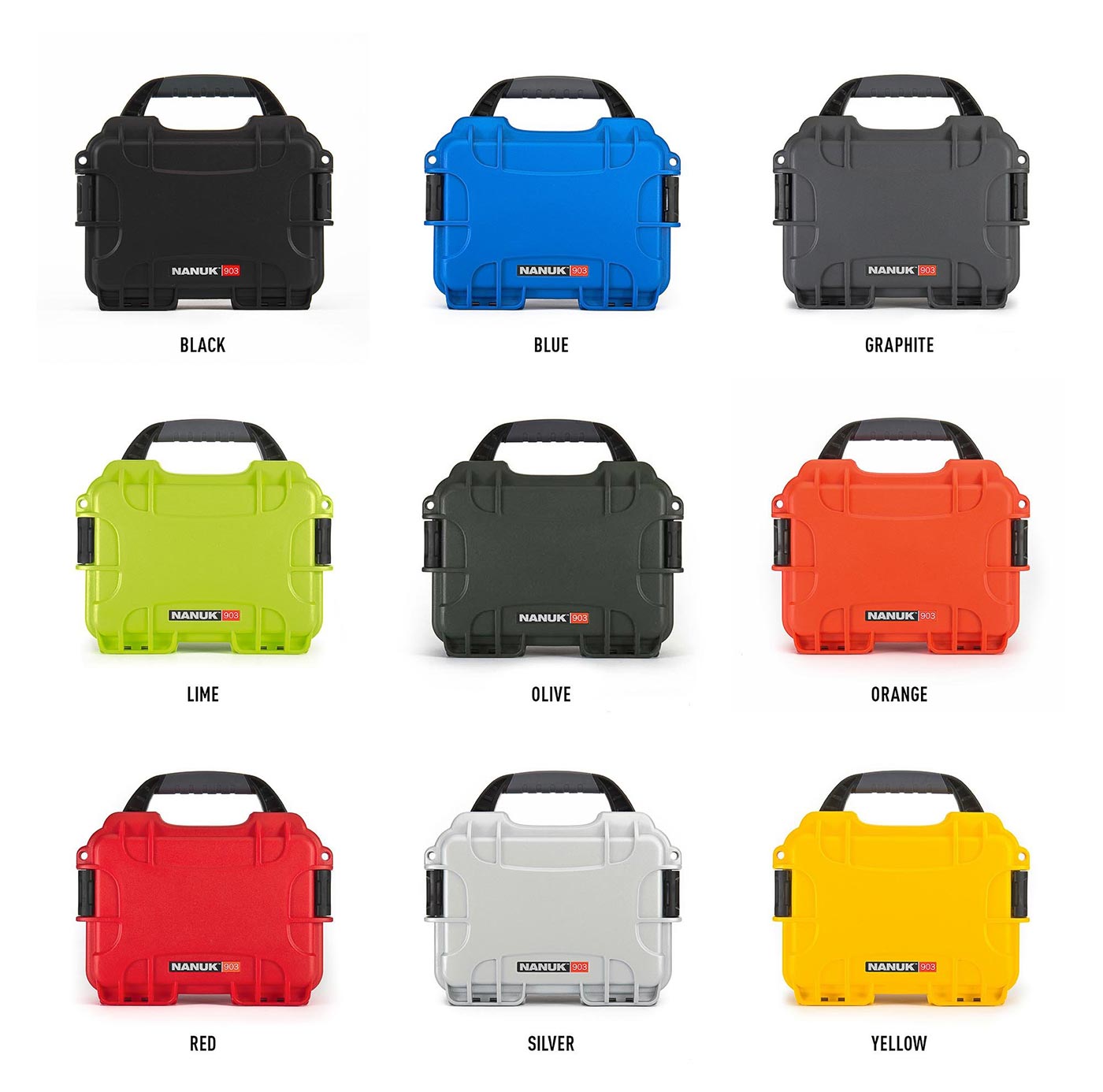 Nanuk 903 est disponible en 9 couleurs