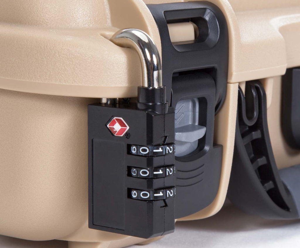 Nanuk 909 for Glock Gun with TSA Padlock