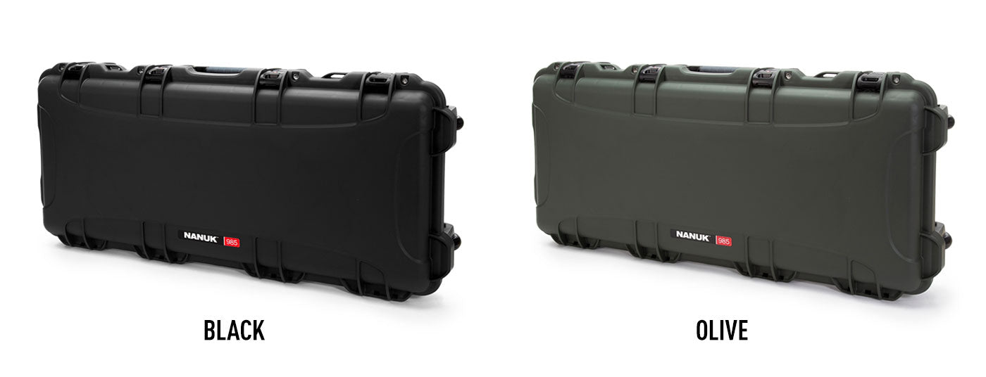 Nanuk 985 case available in 2 colors