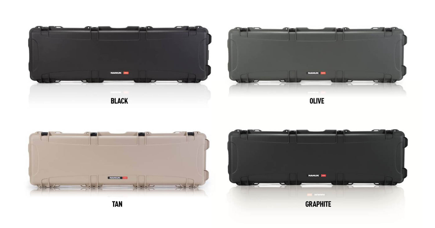 Nanuk 995 available in 4 different colors