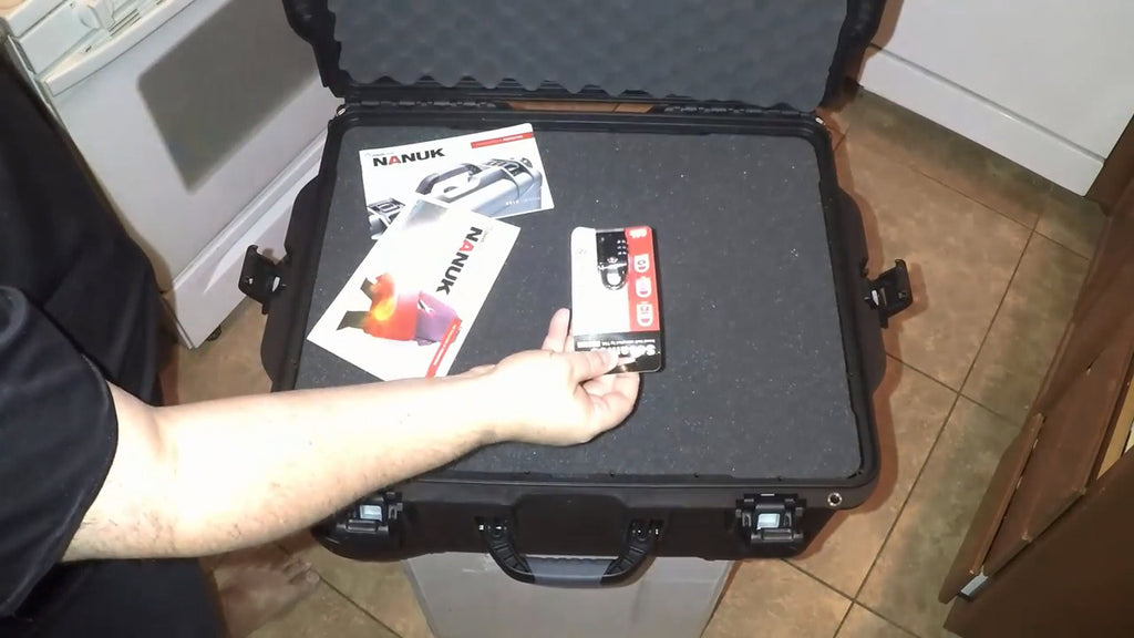 Nanuk 960 Hard Case with TSA Padlock