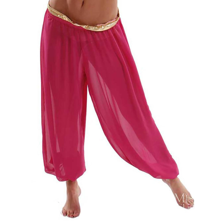 Belly Dance Chiffon Harem Pants | - 24.99 USD – MissBellyDance