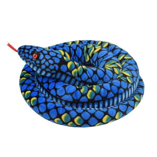 Peluche Serpent Bleu Instinct Serpent