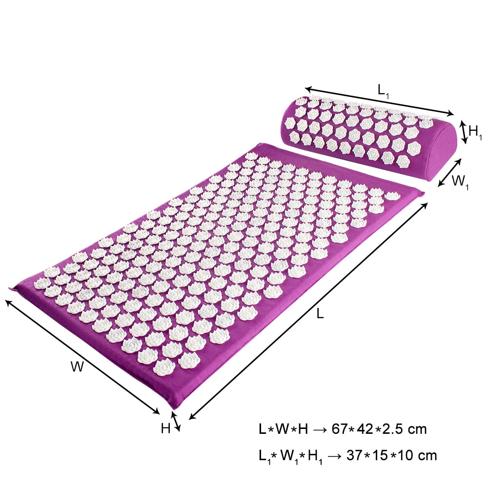 Heavenly Acupressure Mat Pillow Be One Step