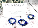 Lapis Lazuli Beaded Ring
