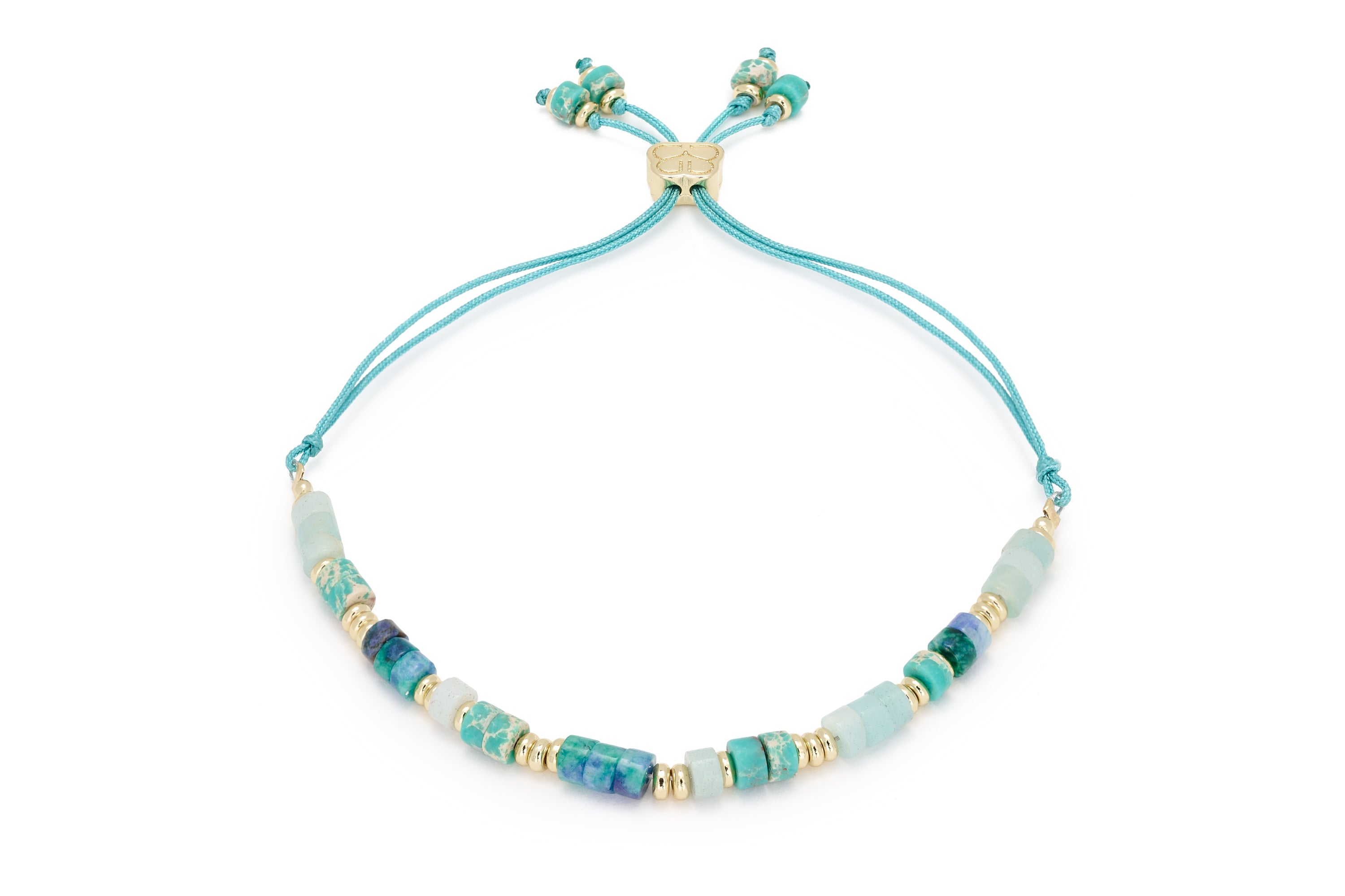 Boho Betty Freedom Turquoise Beaded Friendship Bracelet - La Maison