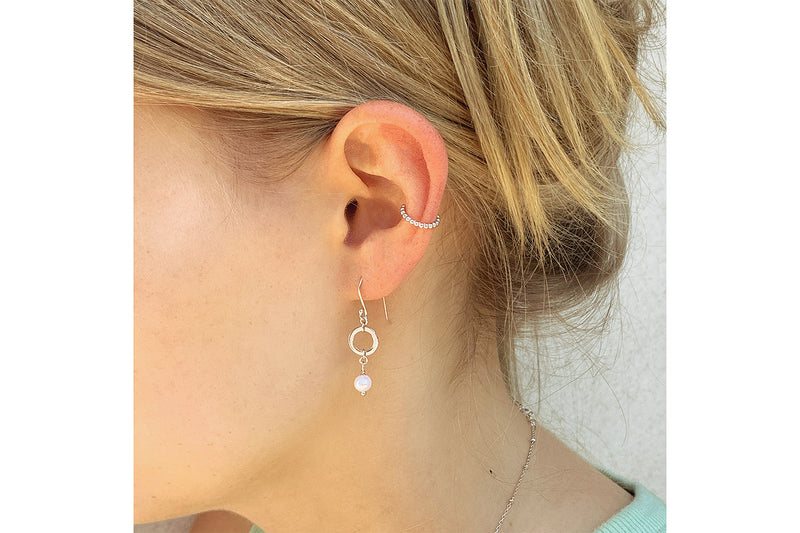 美品】SHIHARA ONE-STONE HOOP PIERCE 03 | www.jarussi.com.br