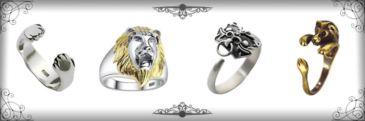 Bague Lion Femme