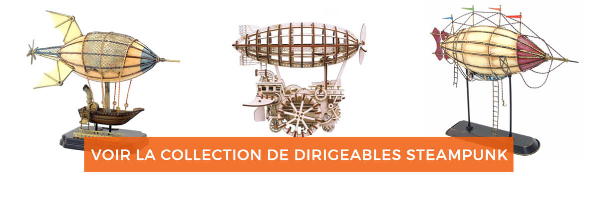 Collection Dirigeables Steampunk