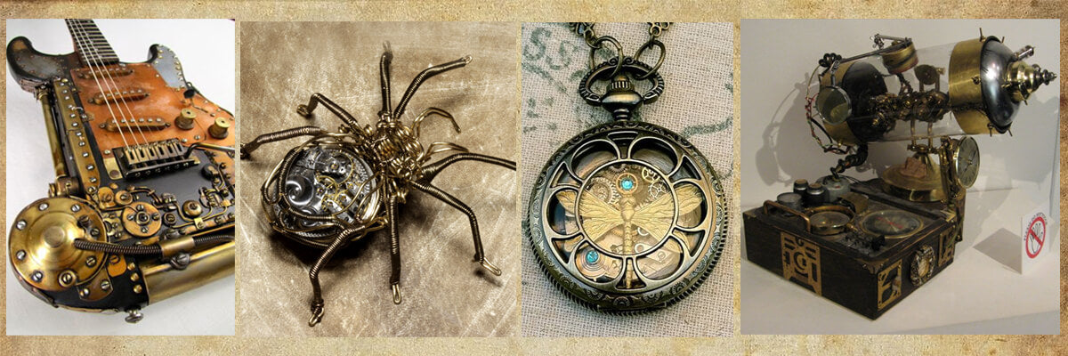 objets steampunk créations