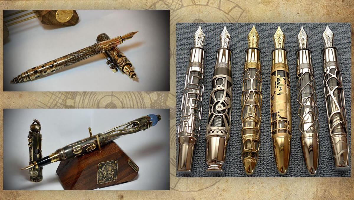 Stylo Steampunk