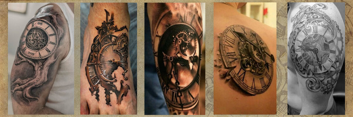 Tatouages Horloge