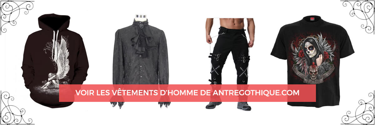 Vetement Gothique Homme