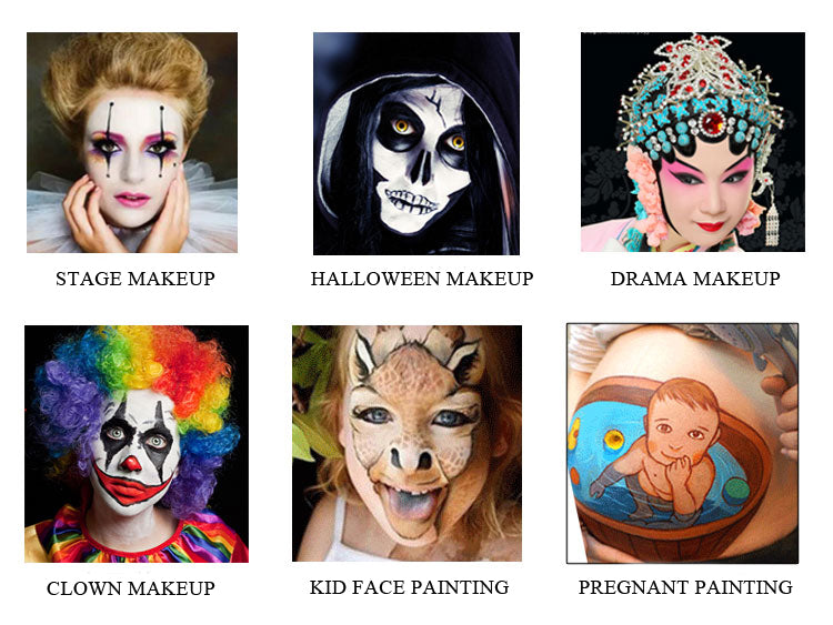 simple face painting sheet