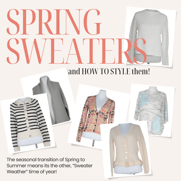 How to Style Spring Sweaters