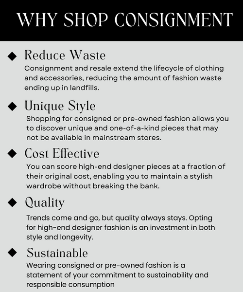 Why Shop Consignment
