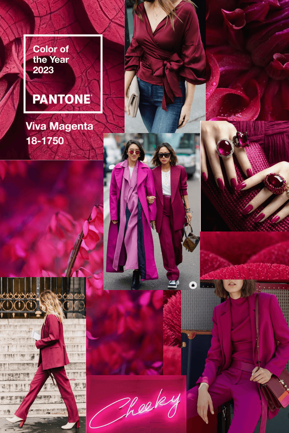 Magenta color of the year