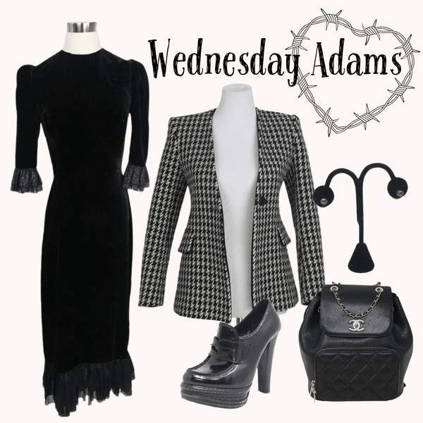 Wednesday Adams Halloween Costume