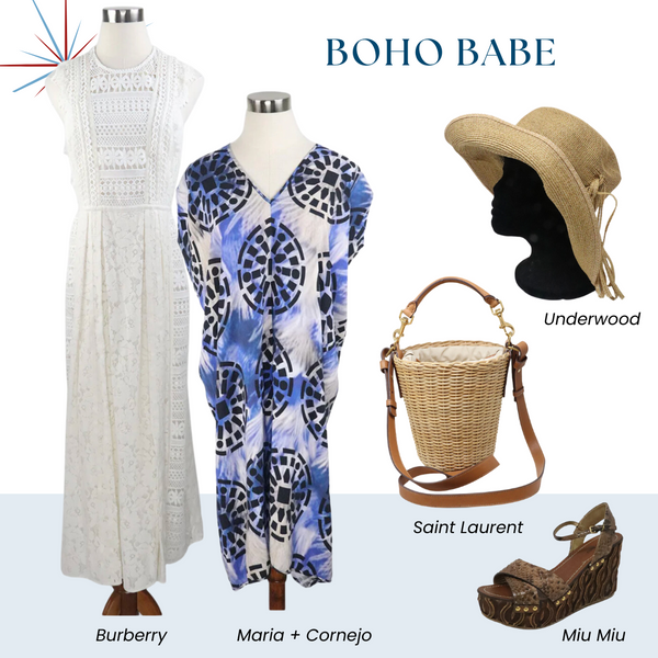 Boho Babe 4th of July Style