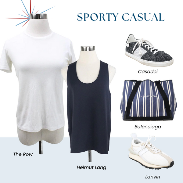 Sporty Chic 4th of July Style