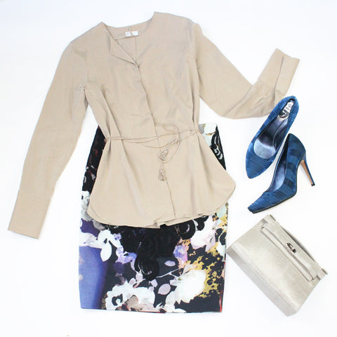 Brunello Cucinelli Blouse and Rene Caovilla Shoes