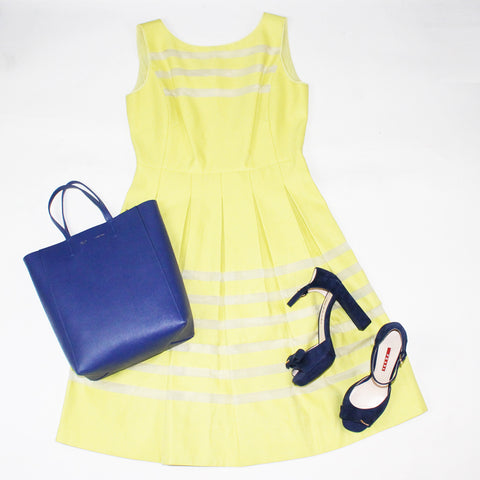 Lafayette 148 Dress and Celine Bag