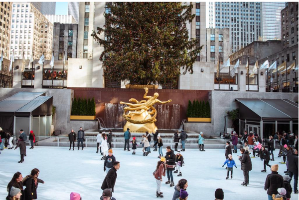 ice Skating Rockefeller Center