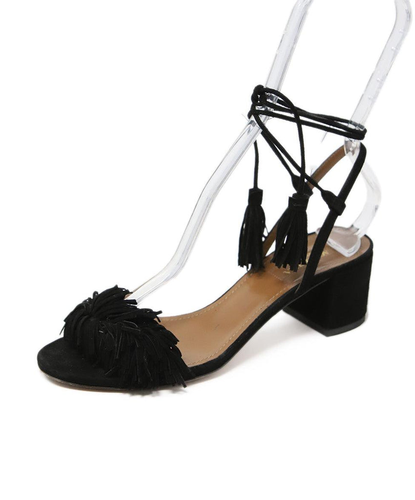 aquazzura fringe heels