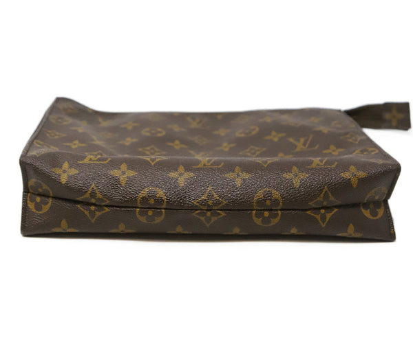 Louis Vuitton Brown Vintage Monogram Clutch Michael&#39;s Consignment NYC